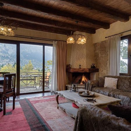 Parnassus Dreamwood Chalet Eptálofos Eksteriør billede